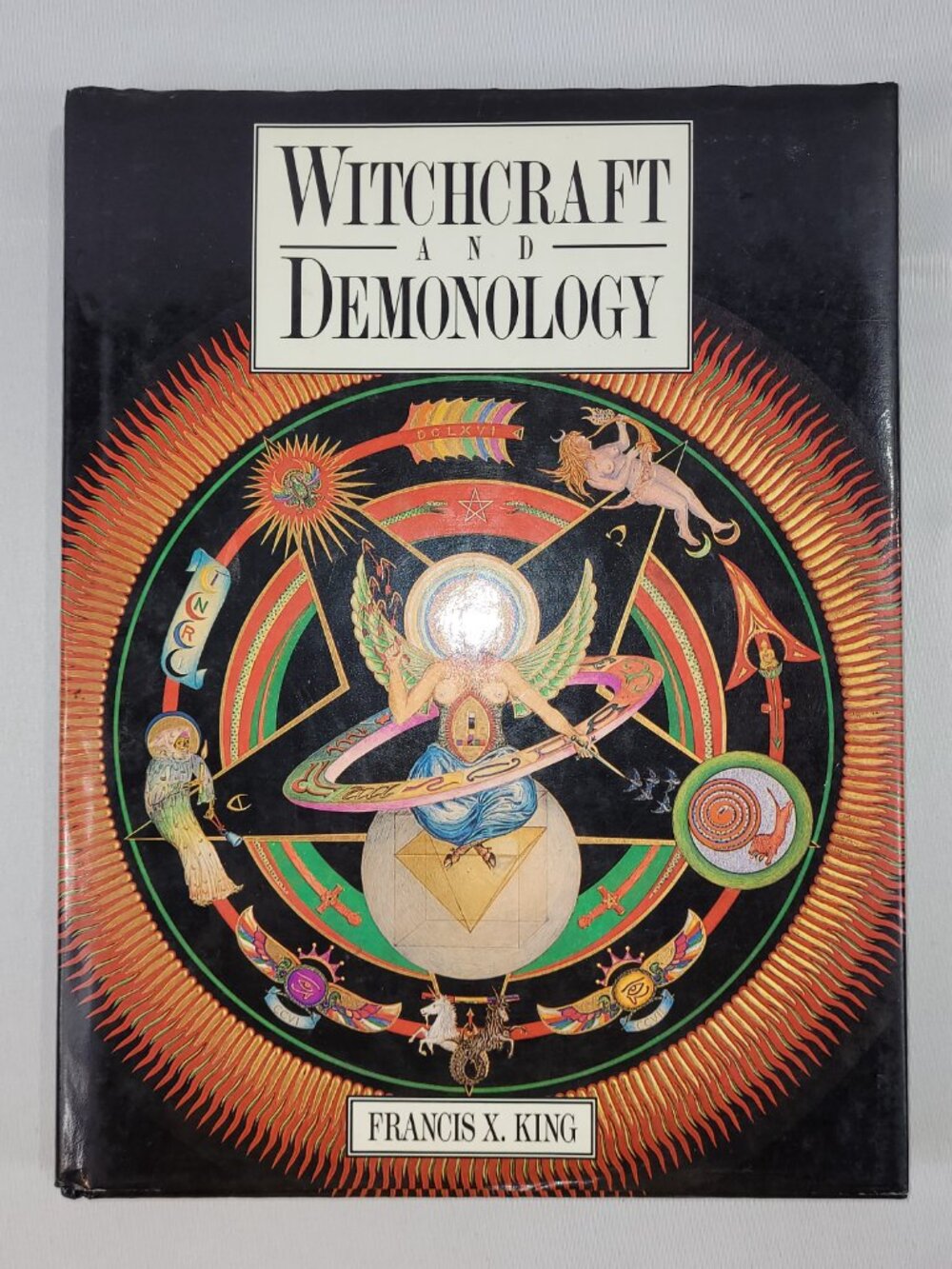 Witchcraft & Demonology 1987 Francis X King Oversize Hardcover Book by Hamlyn
